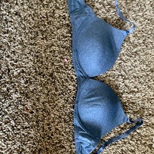 Blue 34B T-shirt Bra.